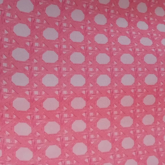 💖HTF Vineyard Vines💖 - Caning Print Silk Halter Dress - Picture 4 of 12